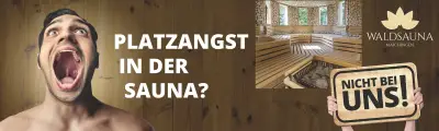 Waldsauna-Banner_Platzangst-in-der-Sauna-Instagram-Entwicklung Konzept