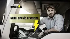 Tonnenblitz Key Visual – zentrales Kampagnenmotiv im Corporate Design