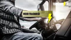 Tonnenblitz Kampagnenmotiv – Mehr Flexibilität